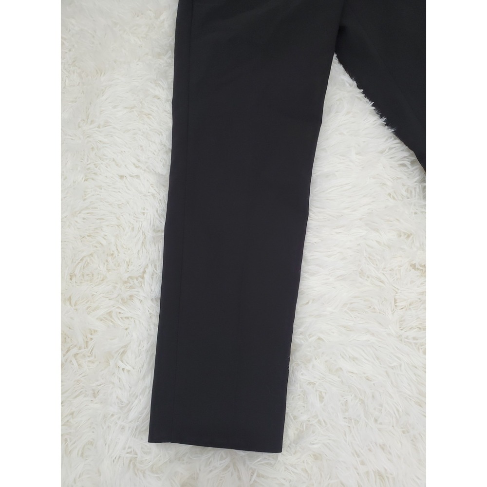 H&M Black Slim Ankle Capri Pants Womens Size 6 EUR 36 Regular Waist - Picture 3 of 8